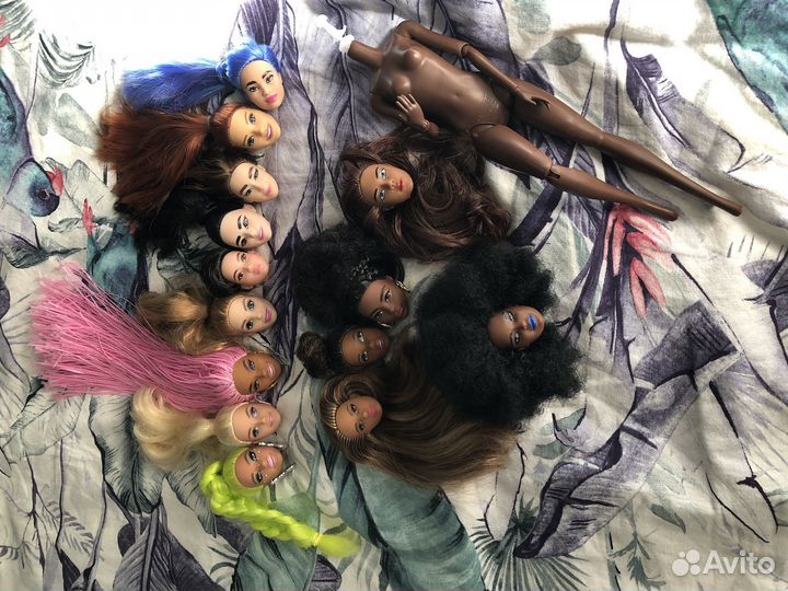 Barbie тело,головы барби новые