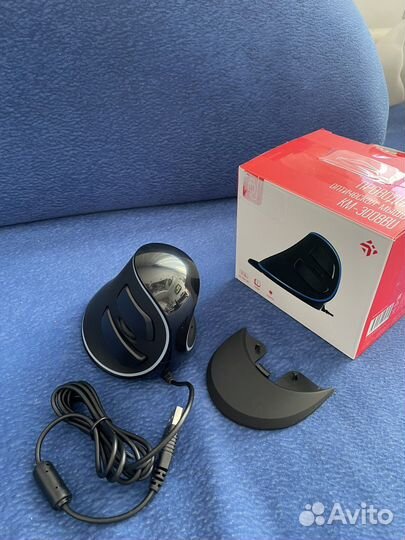 Новая мышь проводная dexp KM-3008BU