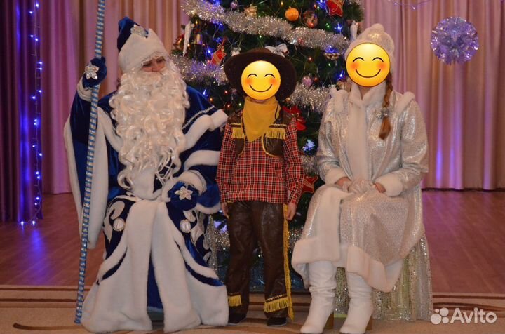 Новогодний костюм ковбой