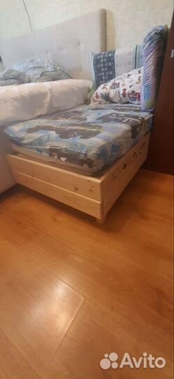 Детская кровать Монтессори самодельная