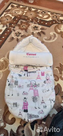 Конверт на выписку для девочки