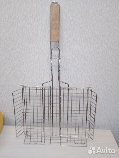 Решетка для гриля из нержавейки б.у