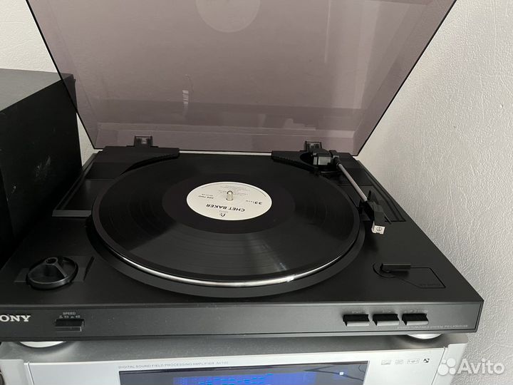 Проигрыватель винила Sony PS-lx300usb+(BBK AV100)