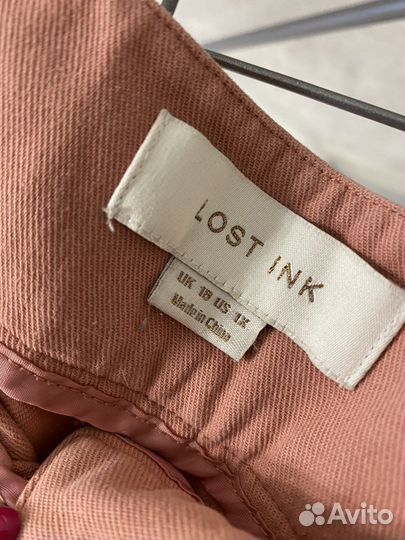 Шорты пудровые большой размер