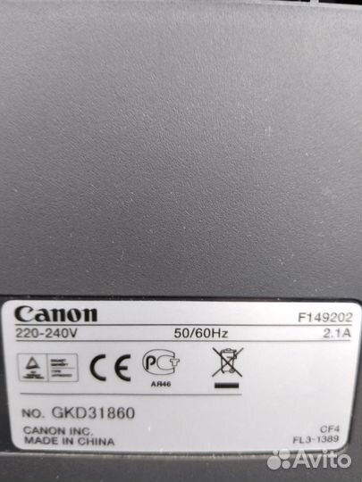 Лазерный принтер canon f149202.на запчасти