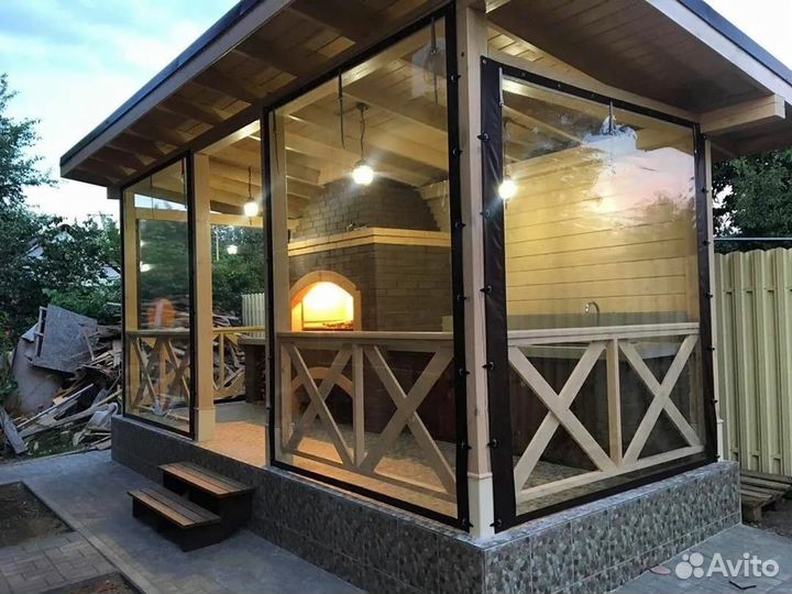 Мягкие гибкие окна под ключ с высоким сервисом