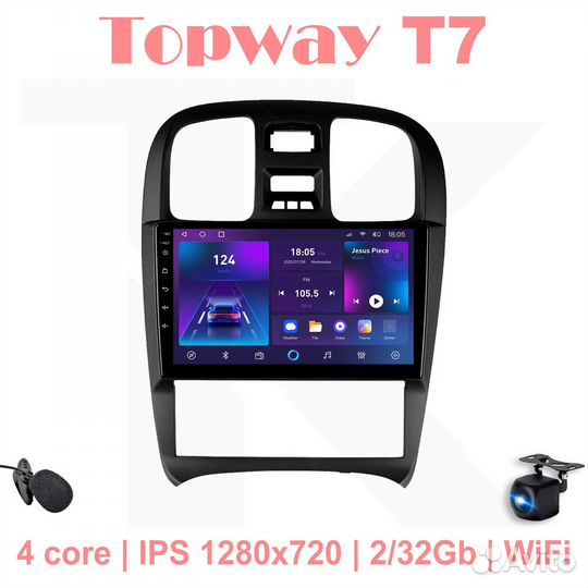 Topway T100 (TS7/T7S) Hyundai Sonata 01-12 tagaz