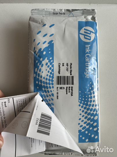Картридж hp designjet 727 плоттер