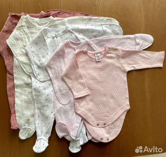 Вещи для девочки 56 62 68