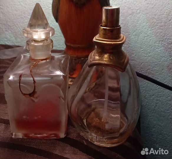 Одеколон винтаж чёрный ларец. Духи Grasse