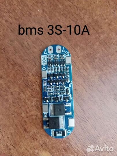 Плата bms для литиево-ионных батарей 18650