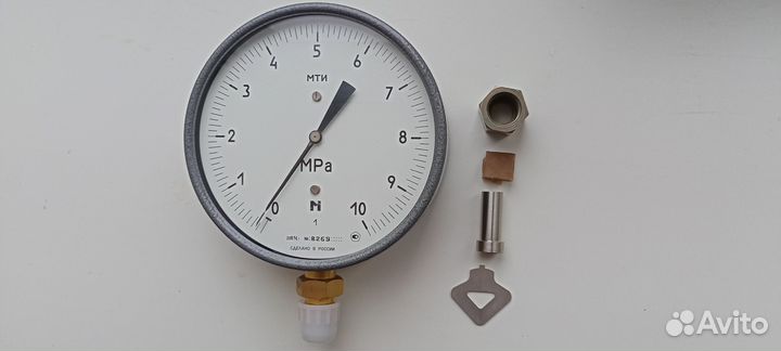 Манометр мти-А-1246-10мпа-1,0