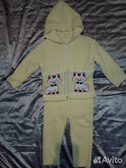 Вязаный костюм