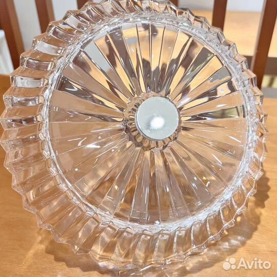 Baccarat хрусталь этажерка фруктовница ваза