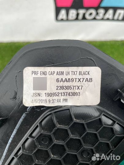 Декоративная накладка торпедо Jeep Wrangler JL