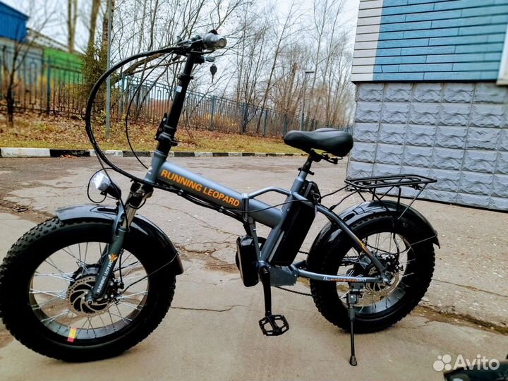 Электровелосипед Полноприводный running leopard