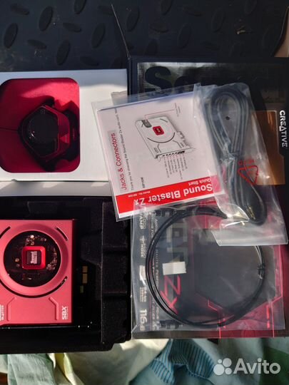 Звуковая карта Creative Sound blaster ZX