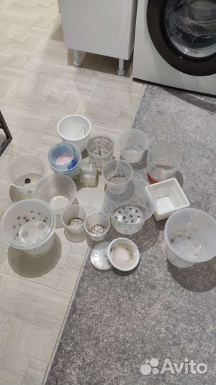 Горшок для цветов б/у