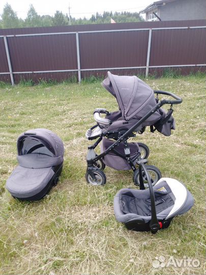 Коляска rico bruno 3 в 1