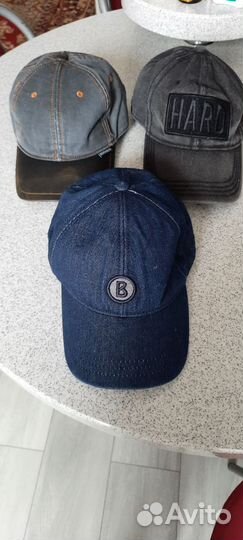 Продам мужскую кепку джинсовую