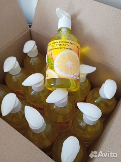 Жидкое мыло для мытья рук эко, густое