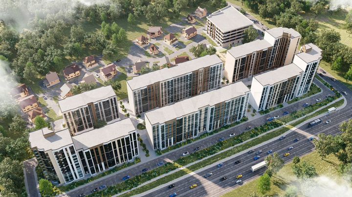 2-к. квартира, 53,7 м², 9/12 эт.