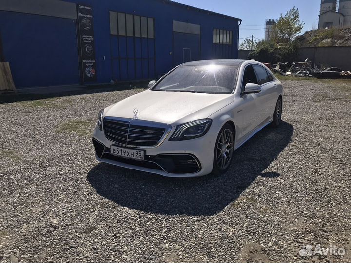 Переделка в Рестайлинг w222 Mercedes amg 6.3