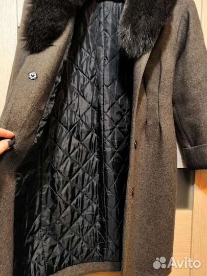 Пальто зимнее
