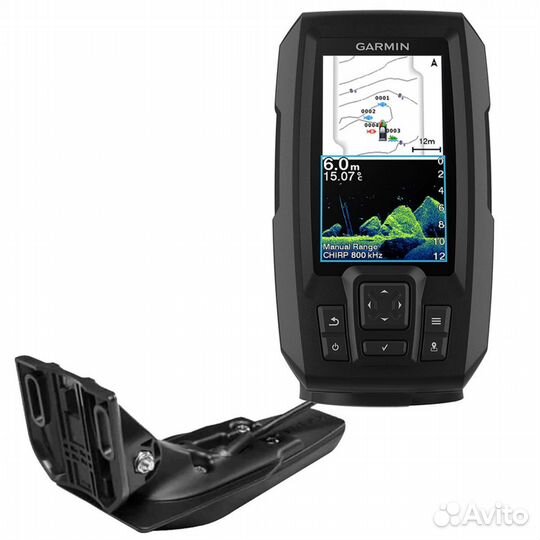 Garmin Striker 4 CV полный комплект рыбалка