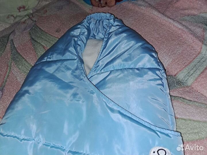 Теплый конверт в коляску, можно для выписки