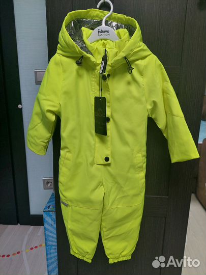 Демисезонный комбинезон на девочку 80-86р новый