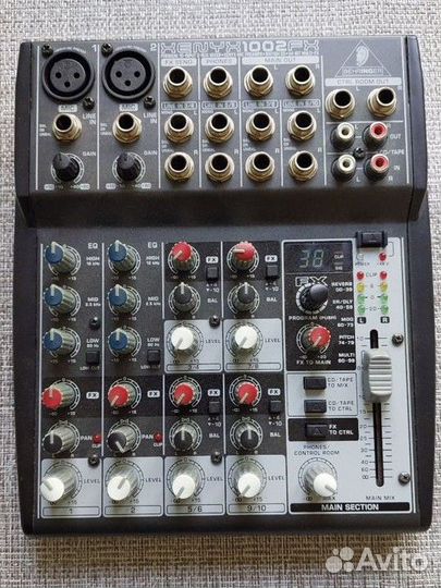 Микшерный пульт behringer xenyx 1002 fx