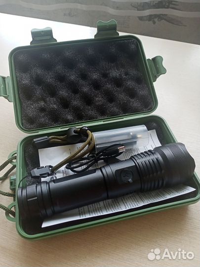 Мощный фонарик Glanzen, очень хороший