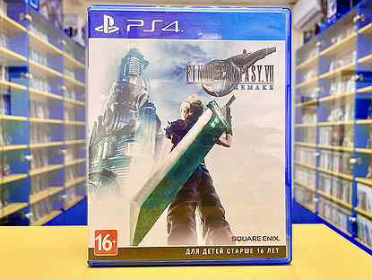 Final Fantasy 7 Remake PS4 Диск