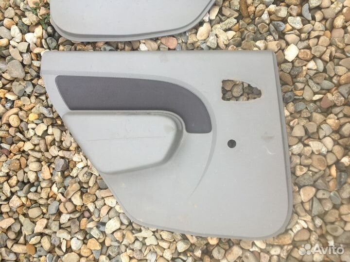 Обшивки дверей Рено Логан 1