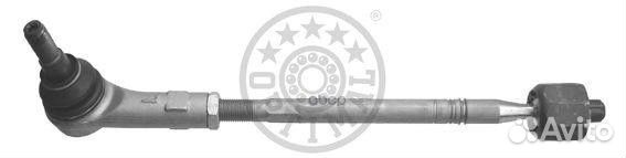 Тяга рулевая в сборе с наконечником перед лев