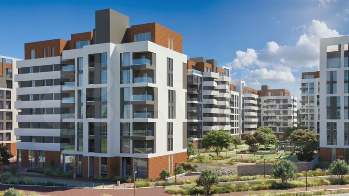 3-к. квартира, 54,4 м², 2/8 эт.