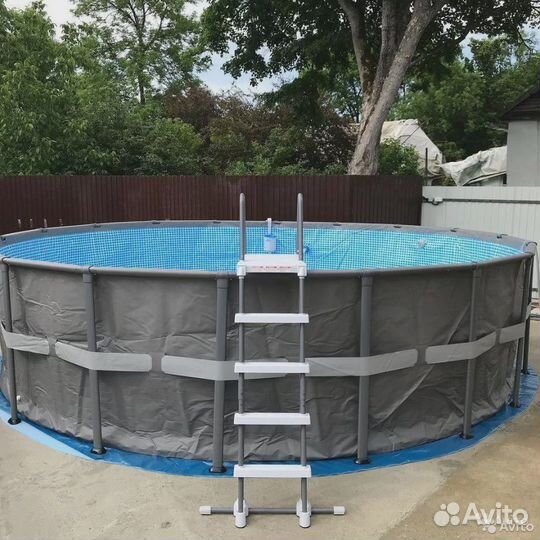 Каркасный бассейн intex bestway