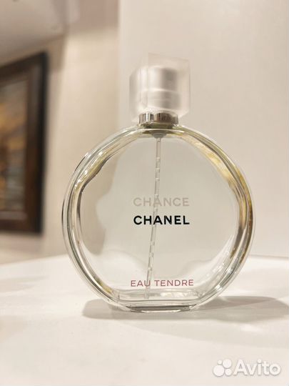 Пустой флакон chanel chance eau tendre 50 мл