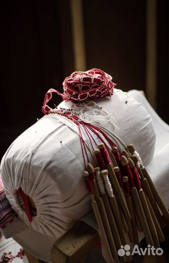 Кружево на коклюшках под заказ, мерное кружево