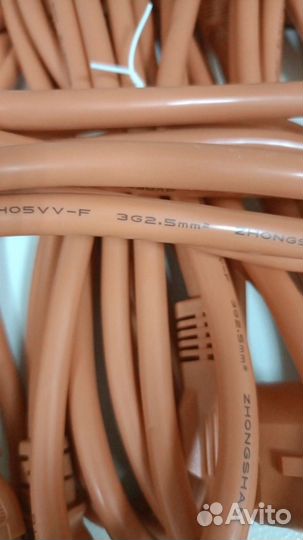 Кабель для асика (C13, 3*2.5мм² сечение)