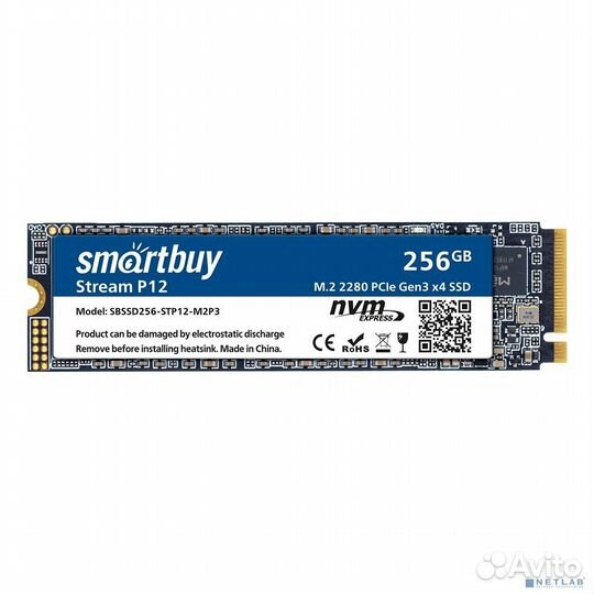 Smartbuy M.2 SSD 256Gb Stream P12 sbssd256-STP12-M