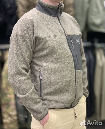 Куртка Флисовая Arcteryx Серая