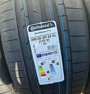 Continental SportContact 6 295/35 R24 и 335/30 R24