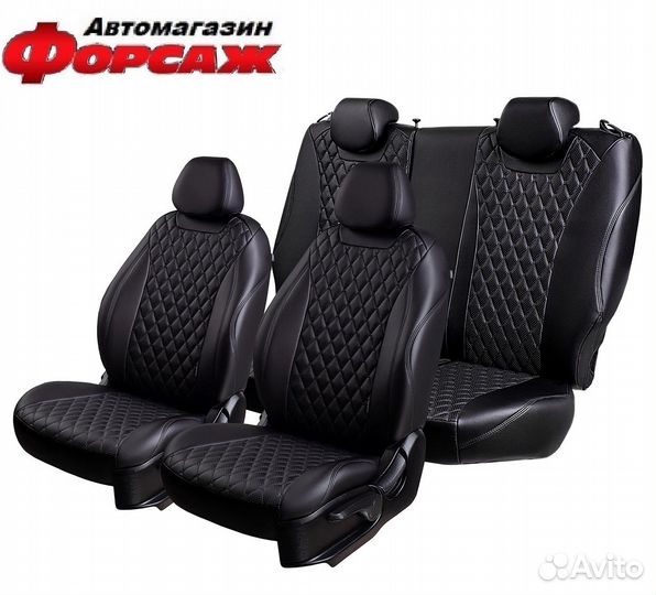 Чехлы модельные Hyundai Solaris (2011-2017)