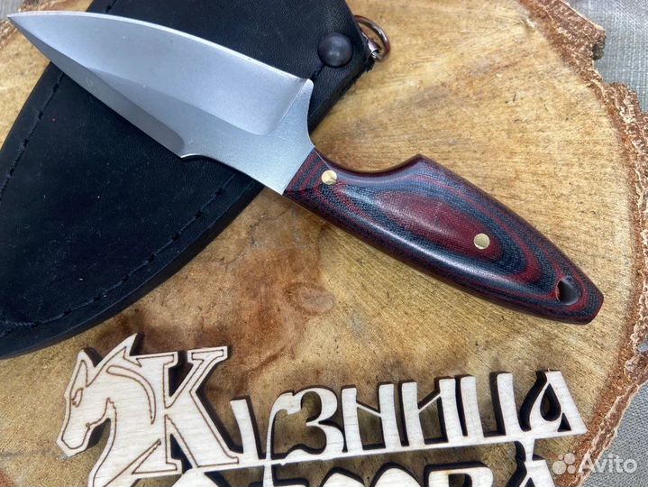 Нож шейный сталь кованная Х12мф