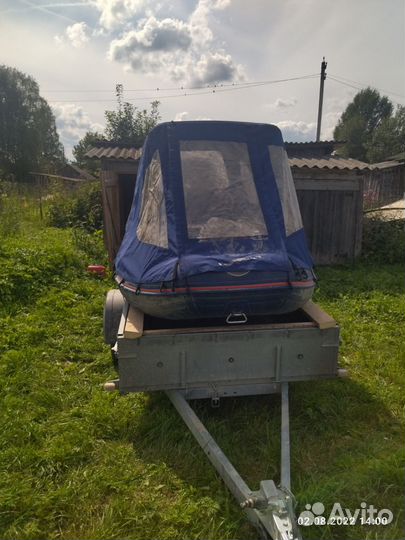 Лодка с мотором