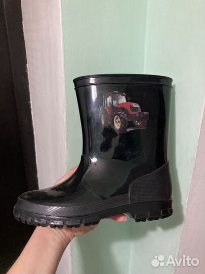 Резиновые сапоги для мальчика