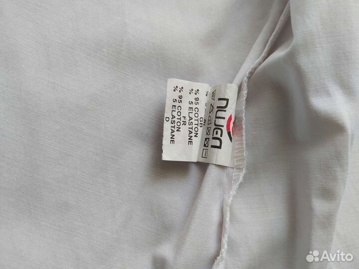 Рубашка белая 140