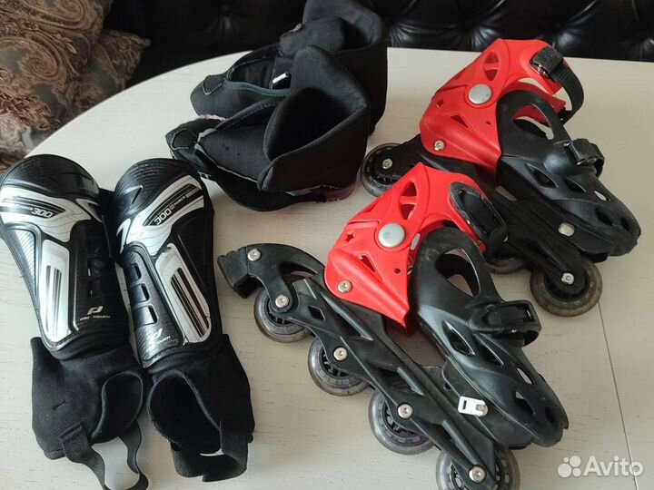 Детские ролики и защита